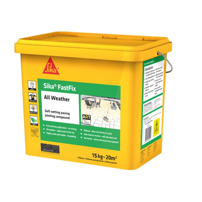 Everbuild Sika 626734 FastFix All Weather Flint 15kg