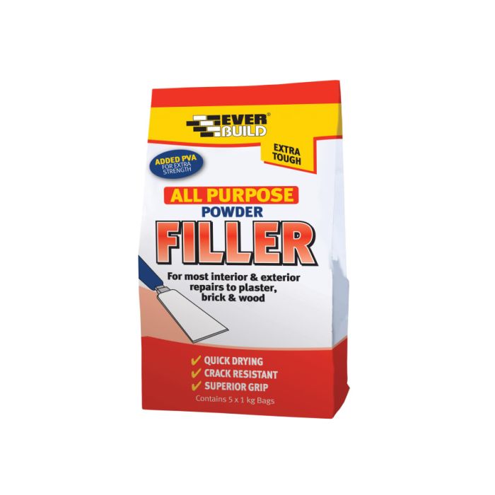 Everbuild Sika Everbuild 480444 All Purpose Powder Filler 5kg