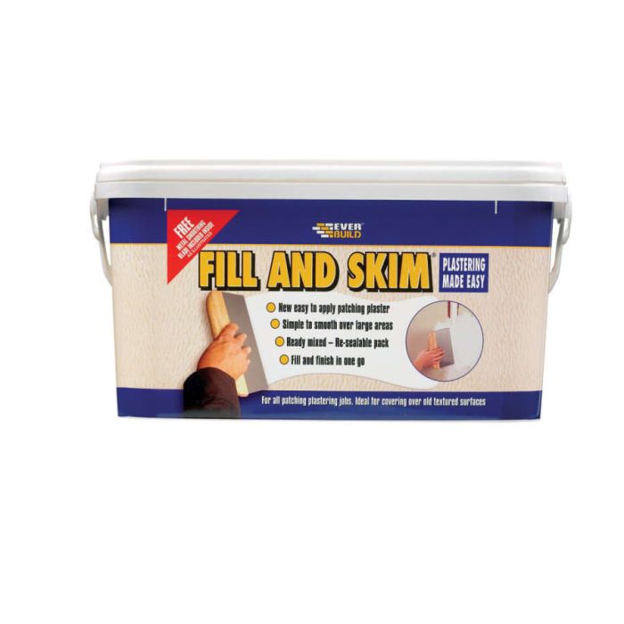 Everbuild Sika Everbuild 486745 5L Fill & Skim Tub