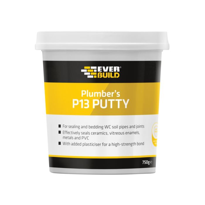 Everbuild Sika Everbuild 488411 Plumber's Putty 750g