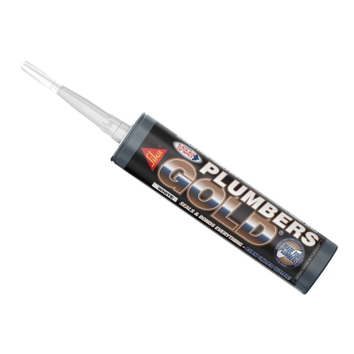 Everbuild Sika Everbuild 847283 Plumber's Gold White 290ml