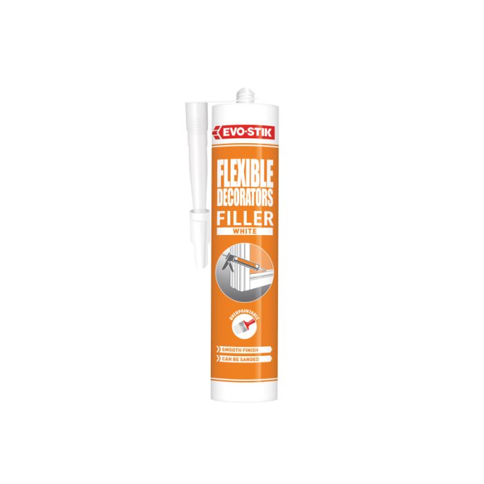 Evo-stik 30613342 Decorators Flexible Acrylic Filler White