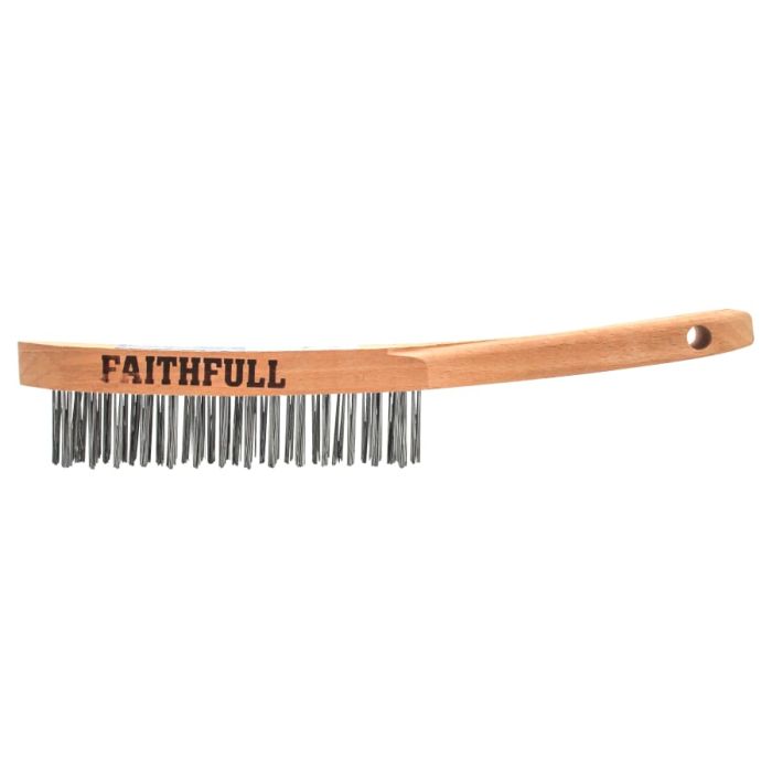Faithfull FAI5803F Three Row Scratch Brush