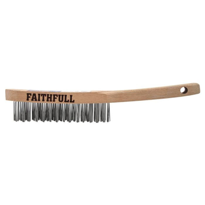 Faithfull FAI6803F Three Row Scratch Brush