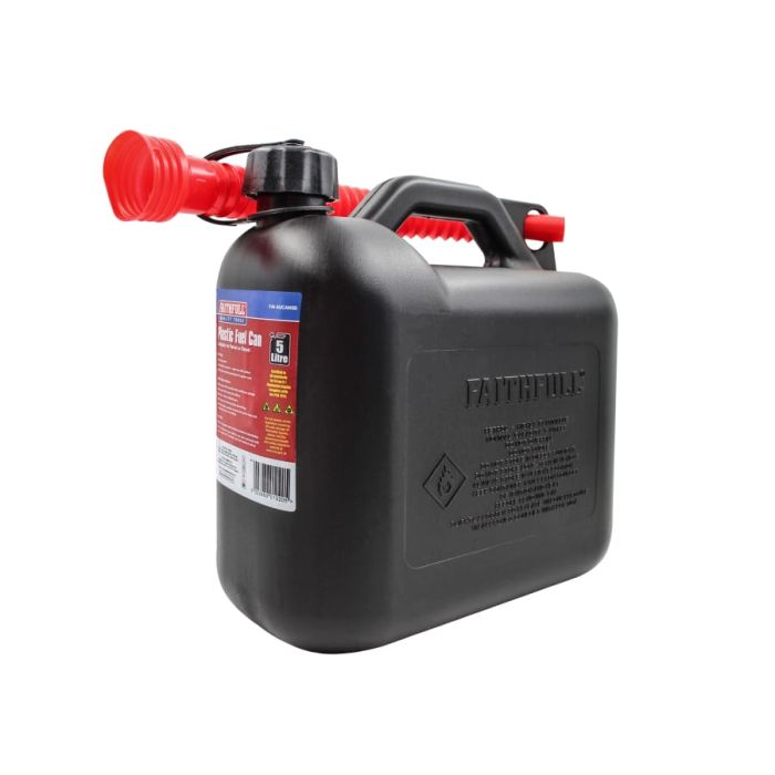 Faithfull FAIAUCAN5B 5L Plastic Fuel Can