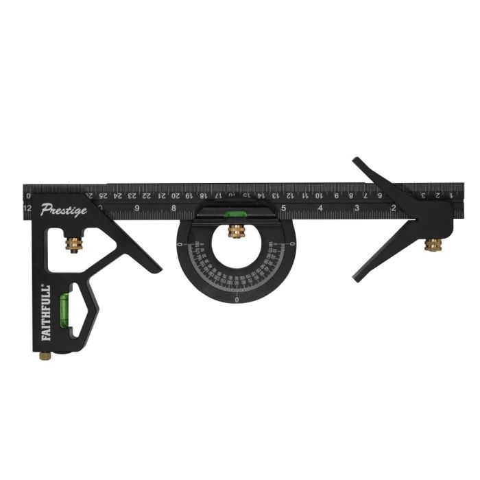 Faithfull FAICS300SCNC 300mm Combination Square Set