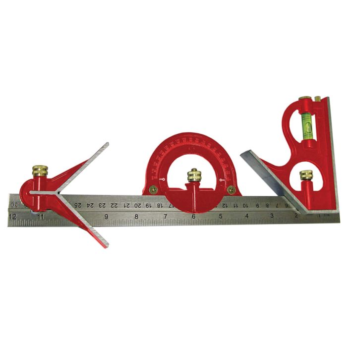 Faithfull FAICS300SET 300mm Combination Square Set