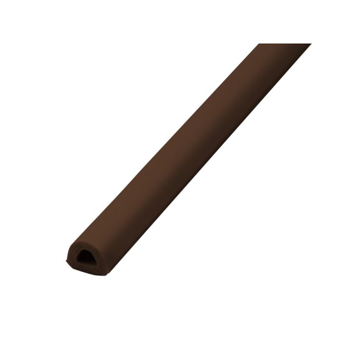 Faithfull FAIDED9756B EPDM Draught Excluder Brown 6M 9 x 7.5mm