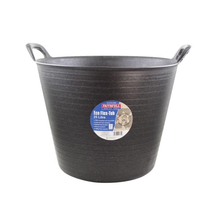 Faithfull FAIECOFLXB25 25 Litre Eco Flex Tub