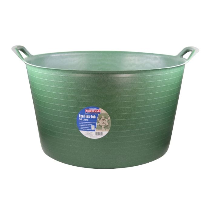 Faithfull FAIECOFLXG56 56 Litre Eco Flex Tub