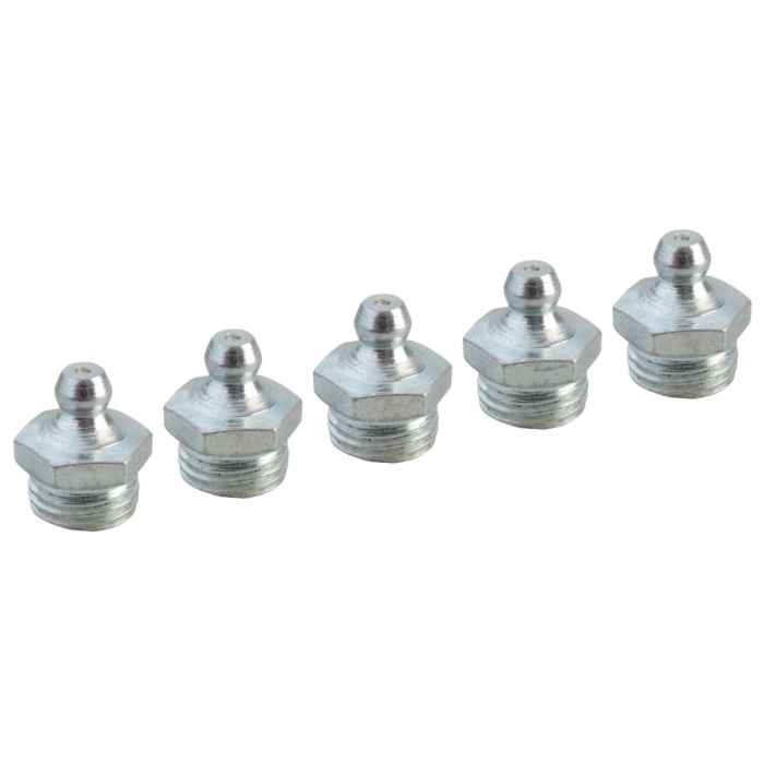 Faithfull FAIGGN14BSP Straight Grease Nipple 1/4in BSP Pack of 5