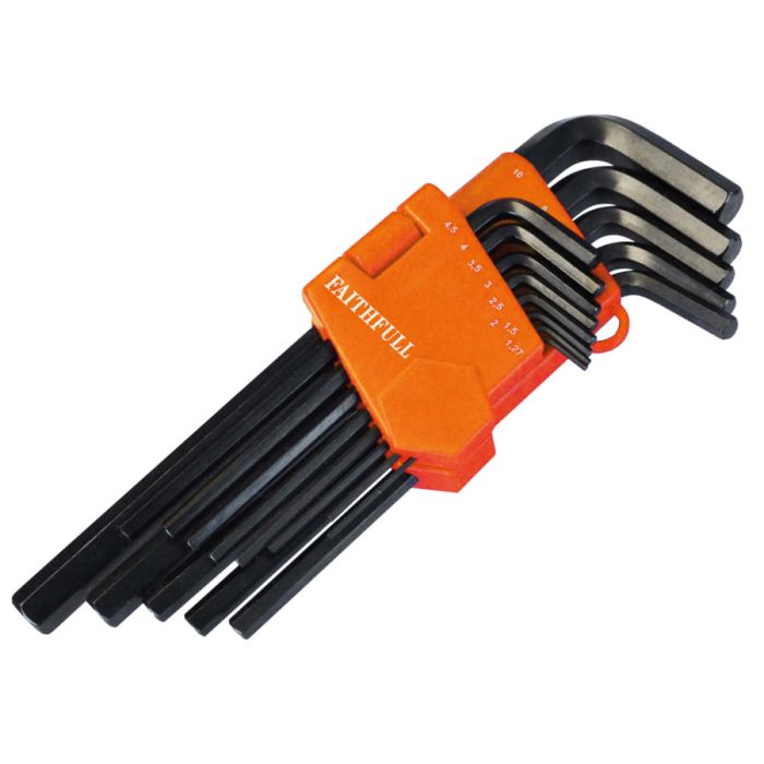 Faithfull FAIHKS13ML 13 Piece Metric Long Arm Hex Key Set