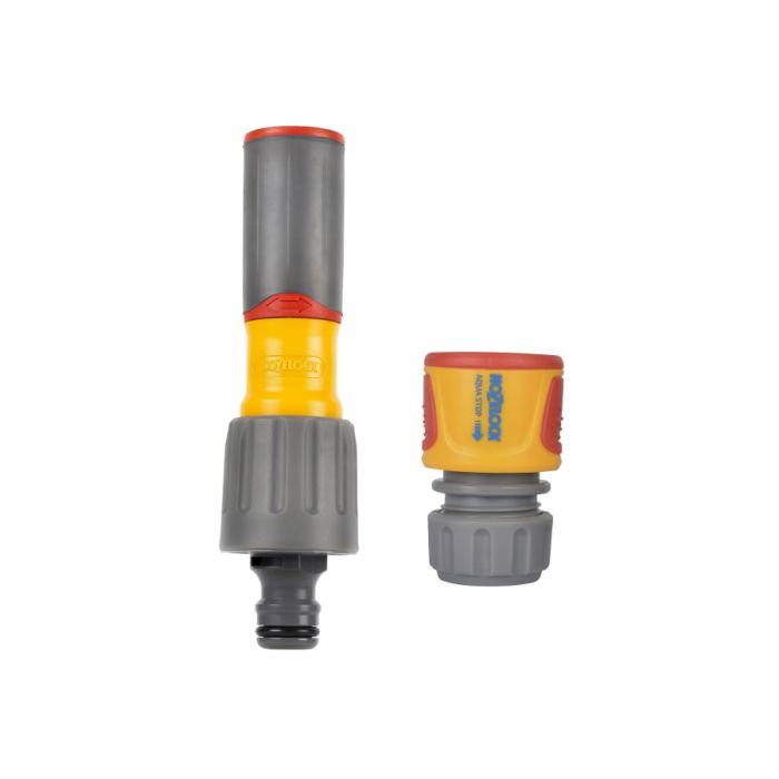 Hozelock 100100226 3-in-1 Nozzle & AquaStop Connector