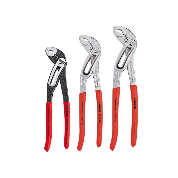 Knipex 002009V03 Alligator Water Pump Pliers Set 3 Piece