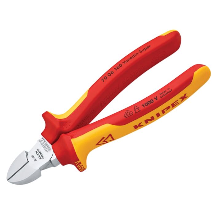 Knipex 7006160SB VDE Diagonal Cutter 160mm