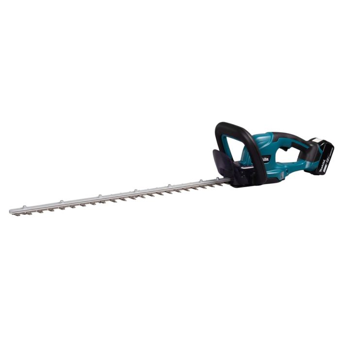 Makita DUH607RT 18V LXT Brushless Hedge Trimmer 600mm with 1 × 5.0Ah Battery