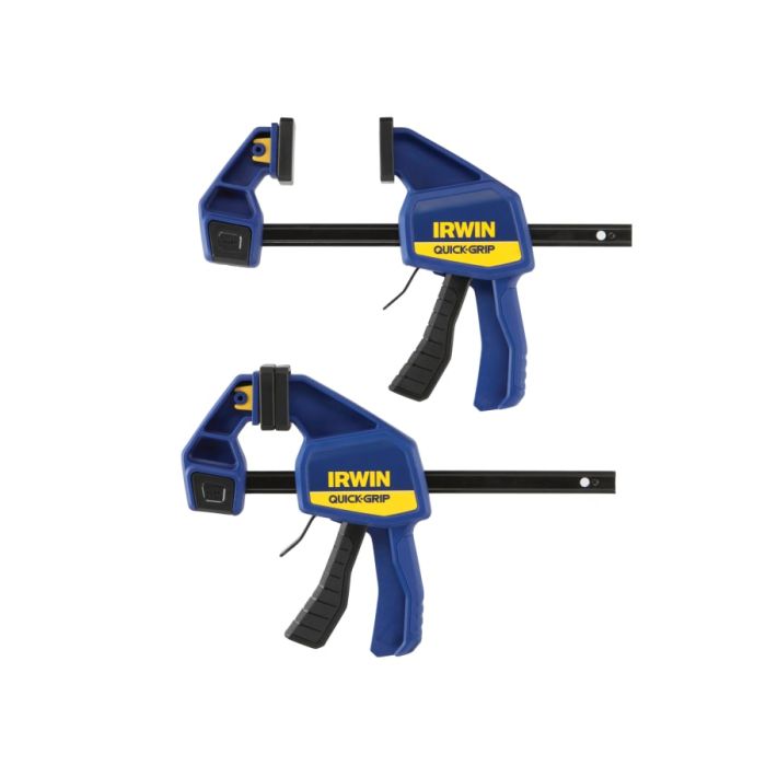 Irwin T5062QCEL7 6” Quick-Change Bar Clamp with Twin Pack