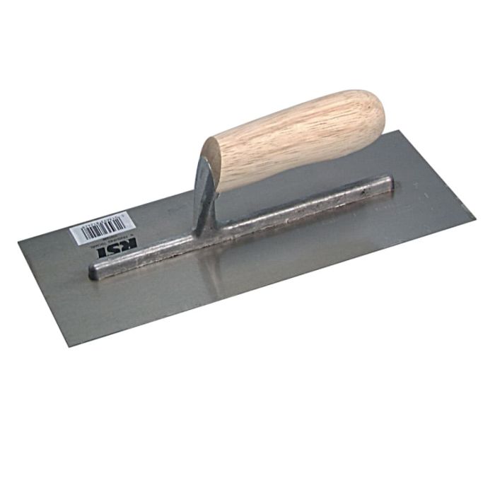 Rst RTR124B 11 × 4.5” B-Grade Finishing Trowel with Wooden Handle