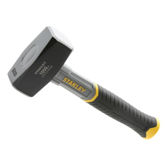 Stanley STHT0-54126 1kg Club Hammer with Fibreglass Shaft