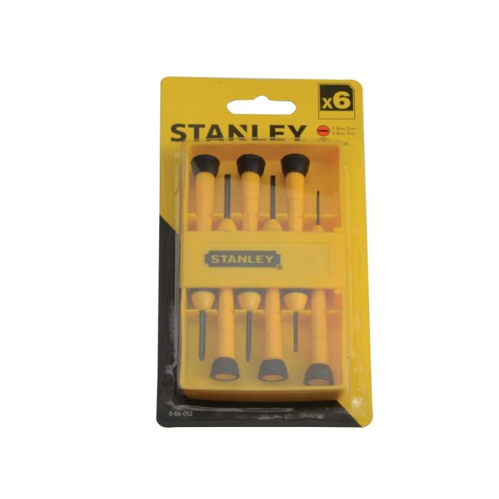 Stanley 066052 Precision Instrument Screwdriver Set 6 Piece