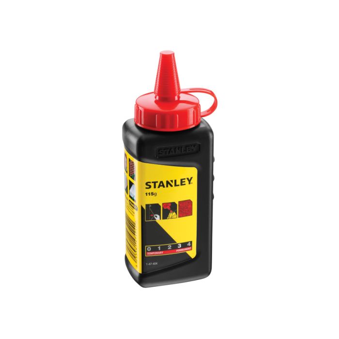 Stanley 147404 Red Builders Chalk 115g