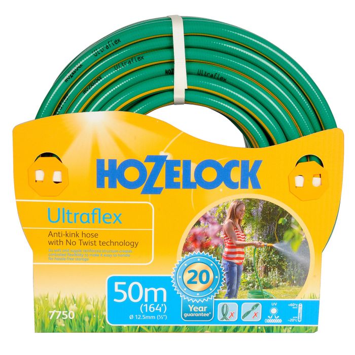 Hozelock 7750 Ultraflex Hose 12.5mm × 50m