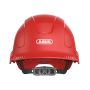 Abus Mechanical 38484 Non-vented Safety Helmet Red