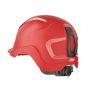 Abus Mechanical 38484 Non-vented Safety Helmet Red