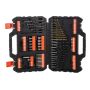Black + Decker A7200XJ 109 Piece Mixed Drilling and Screwdriving Set