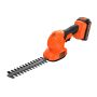 Black + Decker BCSS18D1GB 18V Shear Shrubber with 1 × 2.0Ah Battery