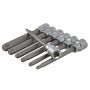 Bluespot Tools 01514 3/8in Drive Extra Long Torx Socket Bit Set 7 Piece