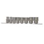 Bluespot Tools 01524 3/8in Drive 8 Piece Socket Set on Rail