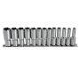 Bluespot Tools 01542 3/8in Drive Deep Socket Set 13 Piece