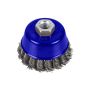 Bluespot Tools 19215 75mm Twist Knot Cup Brush M14