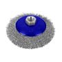 Bluespot Tools 19220 115mm Steel Bevel Wire Cup Brush M14