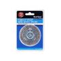 Bluespot Tools 19222 75mm Flat Steel Wire Wheel Brush