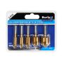 Bluespot Tools 20312 5 Piece Titanium Countersink Bit Set