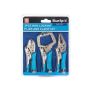 Bluespot Tools 6528 Mini Locking Pliers Set 3 Piece