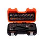 Bahco 1320SRMS29 S Type Ratchet Ring Wrench & Adaptor Set 29 Piece