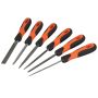 Bahco 14760432 ERGO Engineering Smooth Cut File Set 100mm 6 Piece