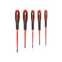 Bahco BE9881SL ERGO™ Slim VDE Insulated Screwdriver Set 5 Piece