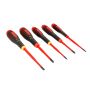 Bahco BE9881SL ERGO™ Slim VDE Insulated Screwdriver Set 5 Piece