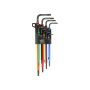 Bahco C1997TORX9P 9 Piece Coloured L-Key Set