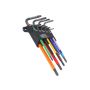 Bahco C1997TORX9P 9 Piece Coloured L-Key Set