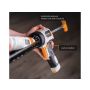 Batavia 7064347 MAXXPUSH Caulking Gun with LED Light