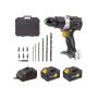 Batavia 7064577 MAXXPACK ULTRA 18V Combi Drill with 2 × 4.0Ah Batteries