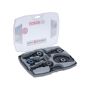Bosch 2608664131 Starlock Multi-Tool Blade Set with 5 Pieces