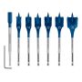 Bosch 2608900334 EXPERT Self Cut Speed Spade Drill Bit Set 7 Piece
