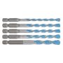 Bosch 2608900586 EXPERT HEX-9 Multi Construction Drill Bit Set 5 Piece