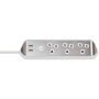 Brennenstuhl 1153593420 3-Gang Extension Lead 240V 13A 2m White